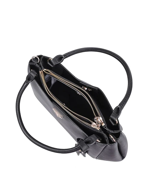 Женская сумка тоут Guess из экокожи черная - фото 5 - Miraton