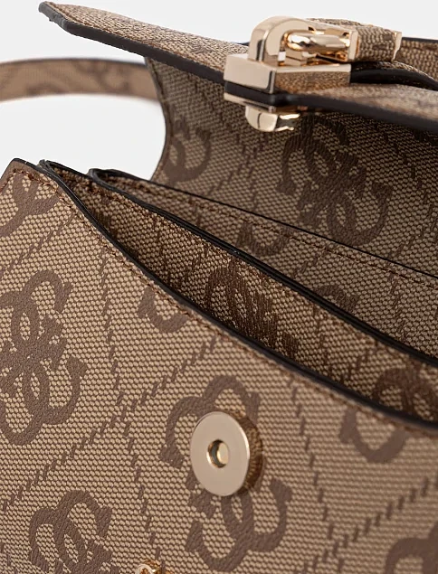 Жіноча сумка крос-боді з екошкіри бежева - фото 4 - Miraton