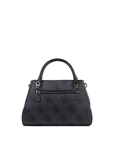 Женская сумка тоут Guess из экокожи серая - фото 3 - Miraton