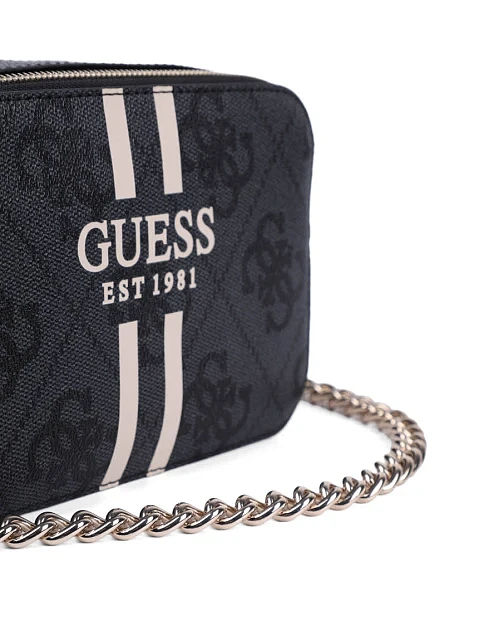 Женская сумка кросс-боди из экокожи серая - фото 4 - Miraton