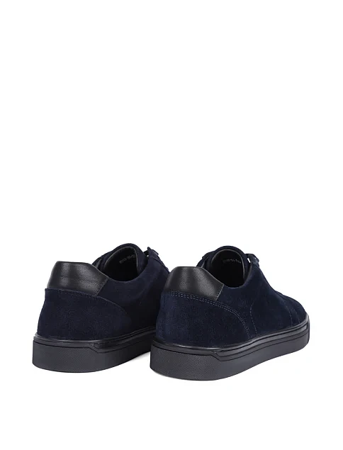 Мужские кеды MIRATON замшевые синие - фото 4 - Miraton