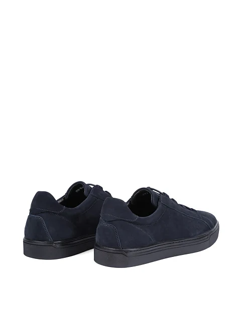 Мужские кеды MIRATON из нубука синие - фото 4 - Miraton