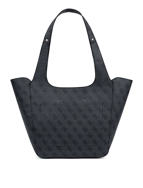 Женская сумка 2 в 1 из экокожи серая - фото 3 - Miraton