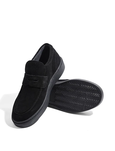 Мужские ботинки Miguel Miratez замшевые черные - фото 2 - Miraton