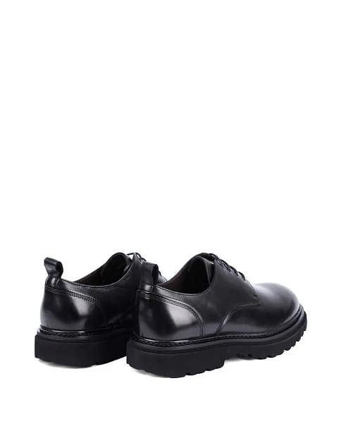 Чоловічі туфлі Miguel Miratez шкіряні чорні - фото 4 - Miraton