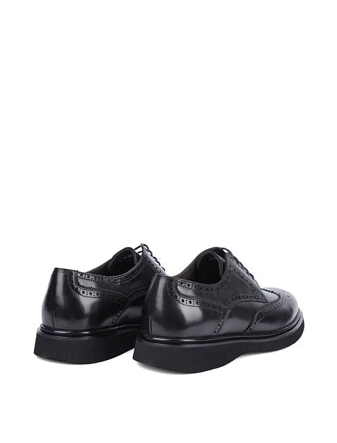 Чоловічі туфлі Miguel Miratez шкіряні чорні - фото 4 - Miraton