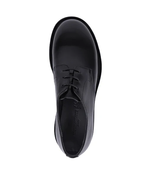 Чоловічі туфлі Miguel Miratez шкіряні чорні - фото 2 - Miraton