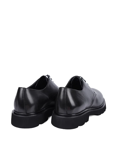 Чоловічі туфлі Miguel Miratez шкіряні чорні - фото 4 - Miraton