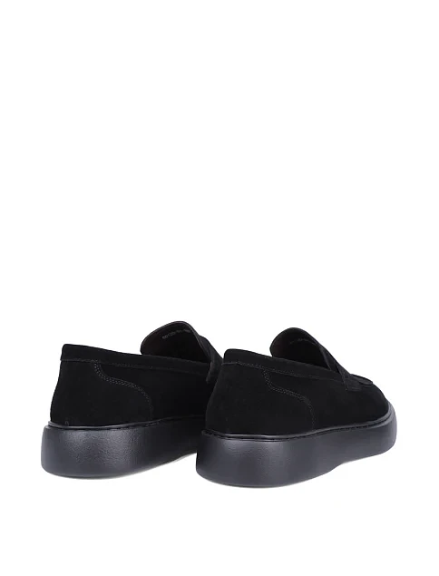 Мужские туфли Miguel Miratez замшевые черные - фото 4 - Miraton