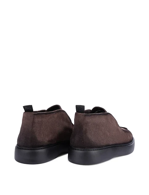 Чоловічі черевики Miguel Miratez замшеві сірі - фото 4 - Miraton