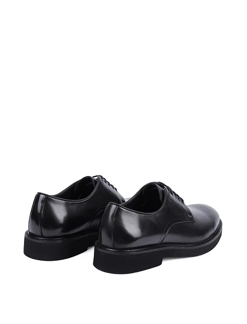 Чоловічі туфлі Miguel Miratez шкіряні чорні - фото 4 - Miraton