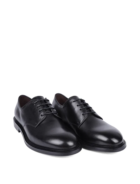 Чоловічі туфлі Miguel Miratez шкіряні чорні - фото 3 - Miraton