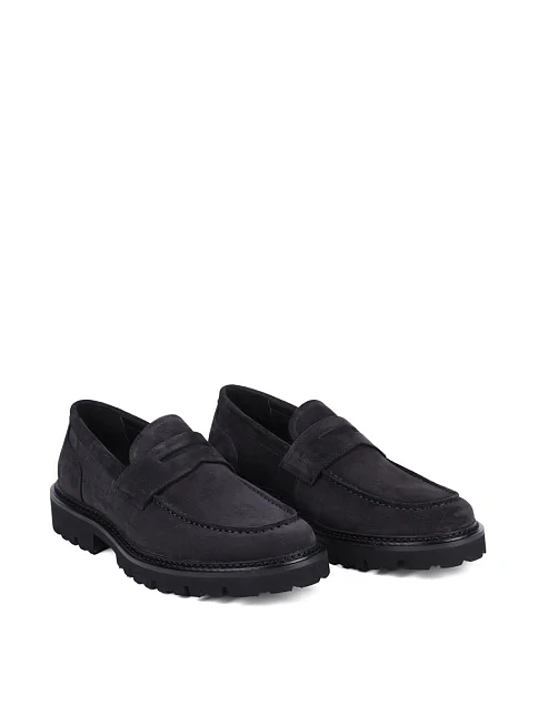 Мужские туфли Miguel Miratez замшевые серые - фото 3 - Miraton