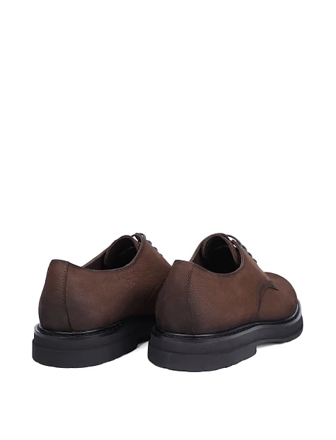 Чоловічі туфлі Miguel Miratez з нубуку бежеві - фото 4 - Miraton