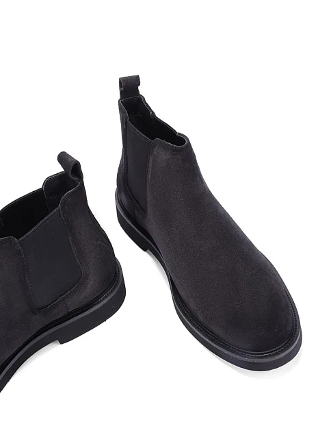 Мужские ботинки челси Miguel Miratez замшевые серые - фото 2 - Miraton