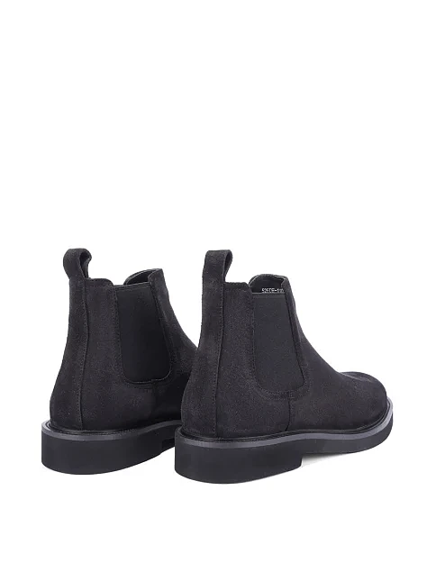 Мужские ботинки челси Miguel Miratez замшевые серые - фото 4 - Miraton