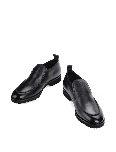 Мужские ботинки Miguel Miratez кожаные черные - фото 2 - Miraton