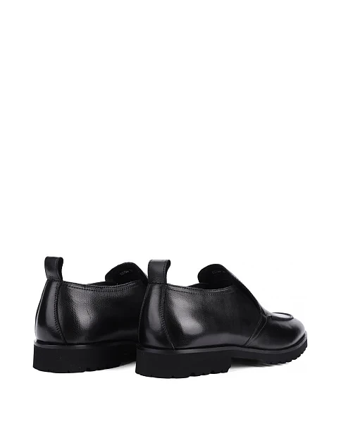 Мужские ботинки Miguel Miratez кожаные черные - фото 4 - Miraton