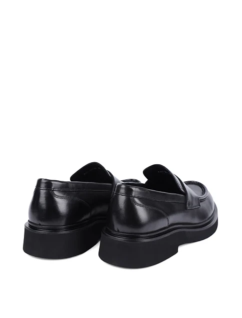 Мужские туфли Miguel Miratez кожаные черные - фото 4 - Miraton