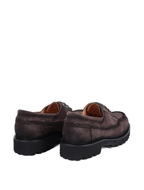 Чоловічі туфлі Miguel Miratez замшеві бежеві - фото 4 - Miraton