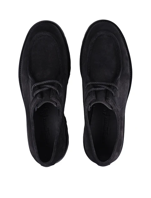 Мужские туфли Miguel Miratez замшевые серые - фото 5 - Miraton