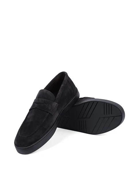 Мужские туфли Miguel Miratez замшевые серые - фото 2 - Miraton