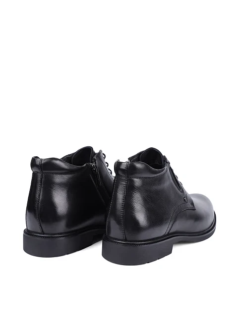 Мужские ботинки Miguel Miratez кожаные черные - фото 4 - Miraton