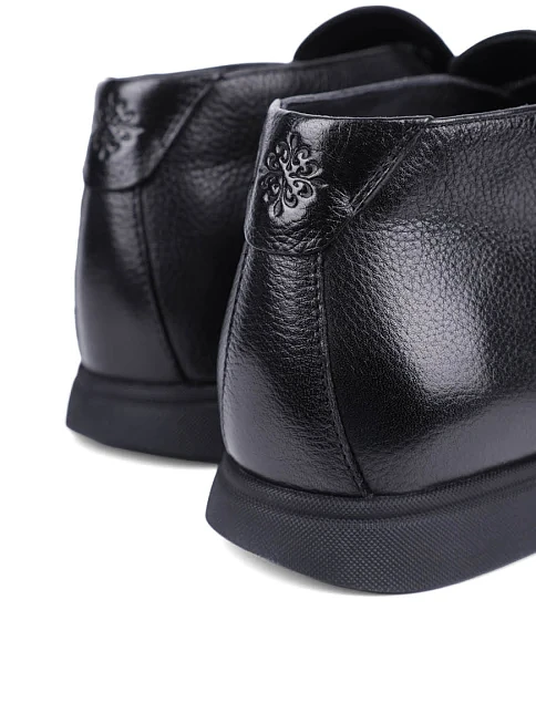 Мужские ботинки Miguel Miratez кожаные черные - фото 5 - Miraton