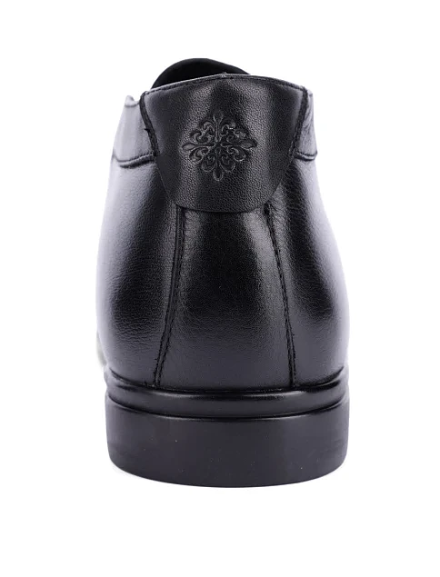 Мужские ботинки кожаные черные - фото 5 - Miraton