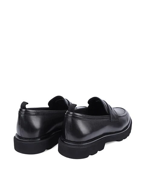 Мужские туфли Miguel Miratez кожаные черные - фото 4 - Miraton