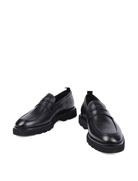 Мужские туфли Miguel Miratez кожаные черные - фото 5 - Miraton