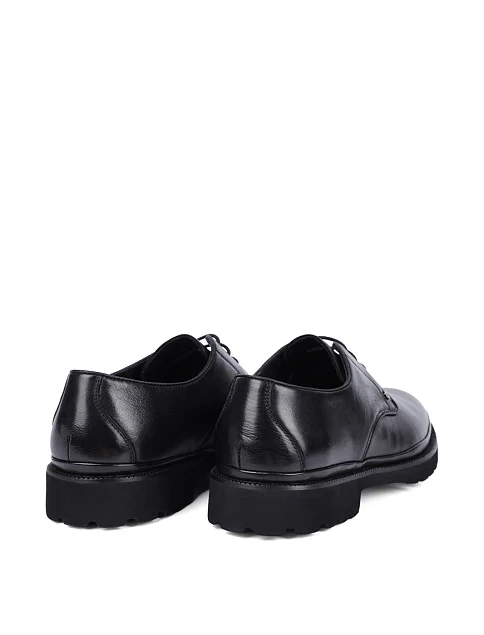 Чоловічі туфлі Miguel Miratez шкіряні чорні - фото 4 - Miraton