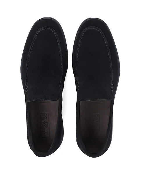 Мужские туфли Miguel Miratez велюровые черные - фото 5 - Miraton