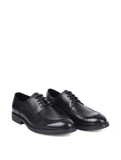 Чоловічі туфлі Miguel Miratez шкіряні чорні - фото 3 - Miraton