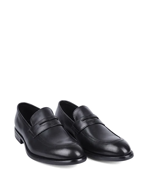 Мужские туфли Miguel Miratez кожаные черные - фото 3 - Miraton