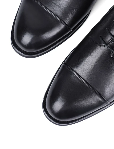 Чоловічі туфлі Miguel Miratez шкіряні чорні - фото 5 - Miraton