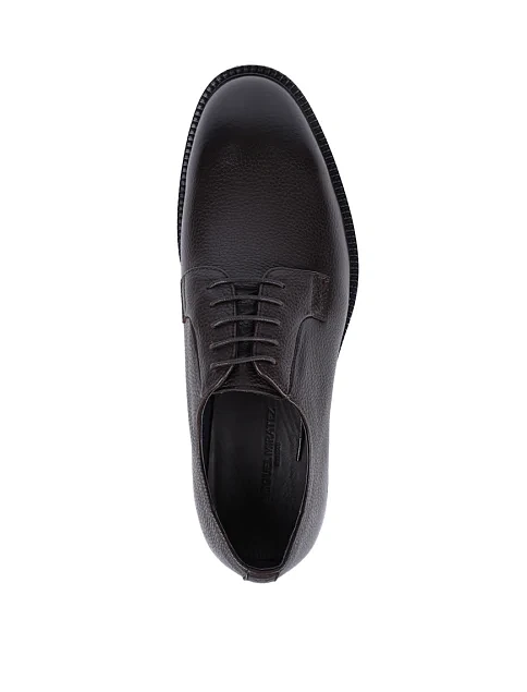 Чоловічі туфлі Miguel Miratez шкіряні коричневі - фото 2 - Miraton