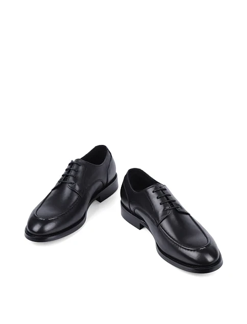 Мужские туфли Miguel Miratez кожаные черные - фото 2 - Miraton