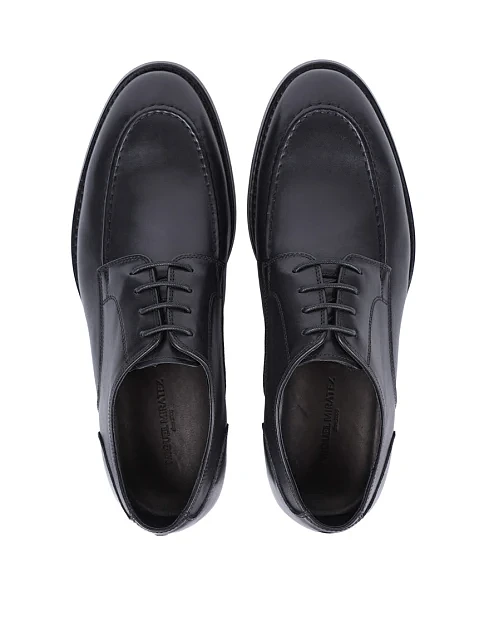 Мужские туфли Miguel Miratez кожаные черные - фото 5 - Miraton