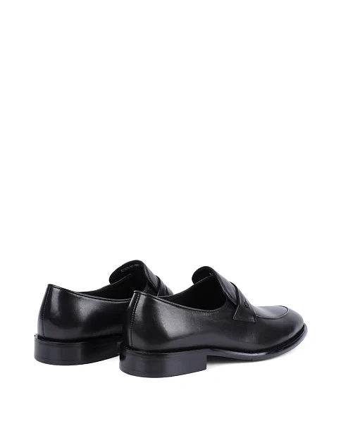 Мужские туфли Miguel Miratez кожаные черные - фото 4 - Miraton