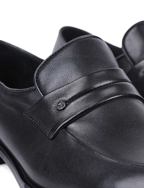 Мужские туфли Miguel Miratez кожаные черные - фото 5 - Miraton