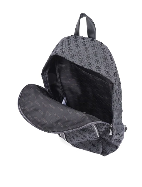 Чоловіча сумка Guess з екошкіри сіра - фото 5 - Miraton