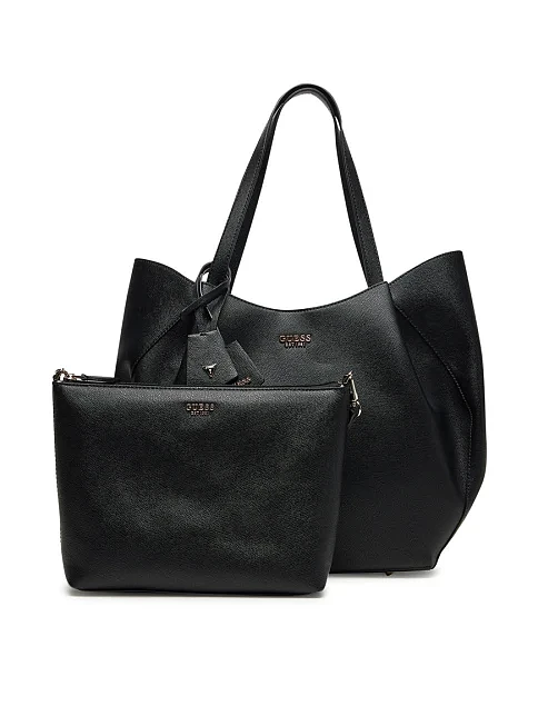 Женская сумка из экокожи черная - фото 1 - Miraton