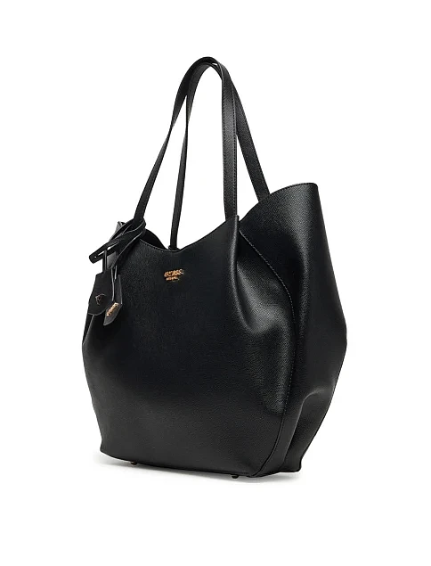 Женская сумка из экокожи черная - фото 5 - Miraton