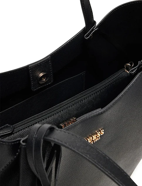 Женская сумка из экокожи черная - фото 6 - Miraton