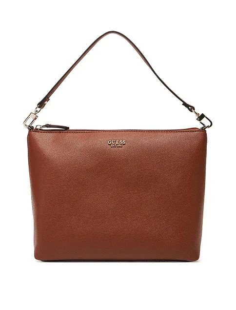 Женская сумка из экокожи оранжевая - фото 4 - Miraton