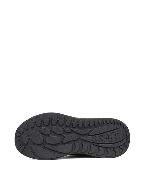 Жіночі кросівки Guess з екошкіри чорні - фото 2 - Miraton