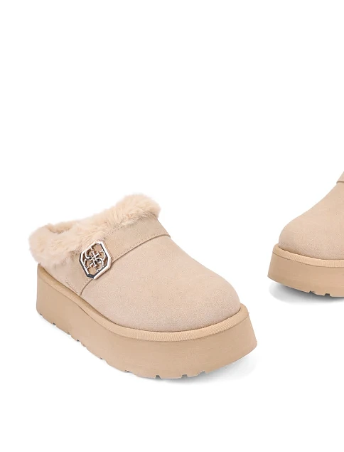 Жіночі уггі замшеві бежеві - фото 2 - Miraton