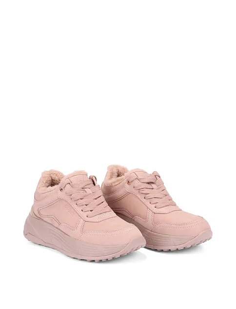 Жіночі кросівки з нубуку бежеві - фото 3 - Miraton