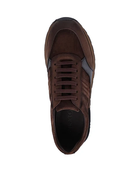 Чоловічі кросівки MIRATON шкіряні руді - фото 5 - Miraton